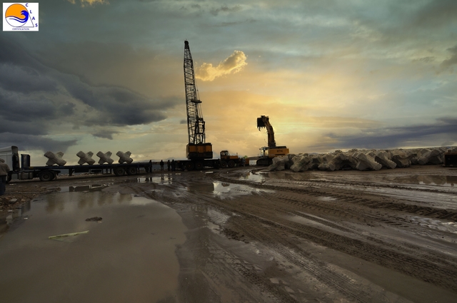 ACCROPODE™II, ACCROPODE, certification ACCROPODE, expertise ACCROPODE , placement ACCROPODE , pose ACCROPODE