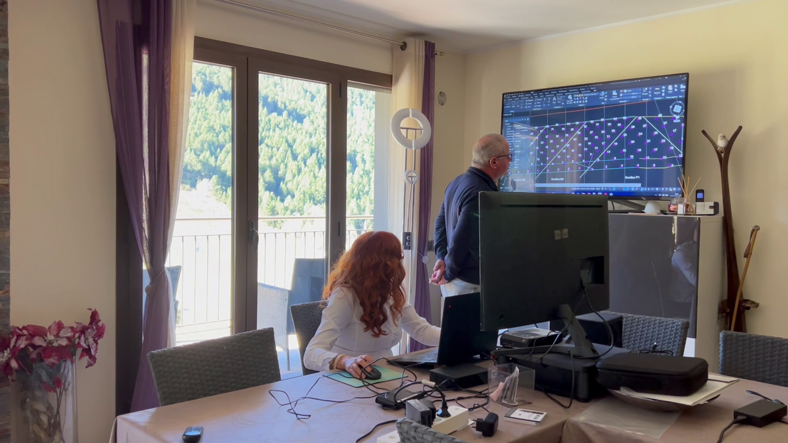 Plan de pose pour bloc artificiels de type accropode