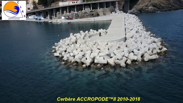 ACCROPODE , ACCROPODE™II , certification , risk assessment , expertise , etude de risque , breakwater solution , clas